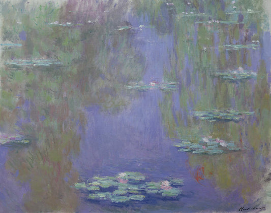 睡蓮 – クロード・モネ (W1660, 約1905年)