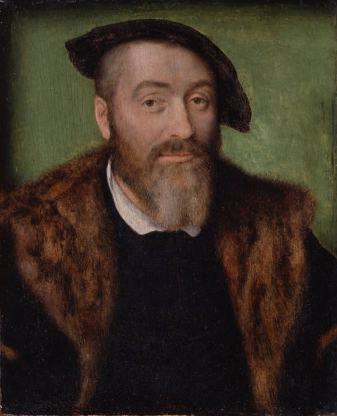 Portrait d'homme à barbe grisonnante - Corneille de Lyon