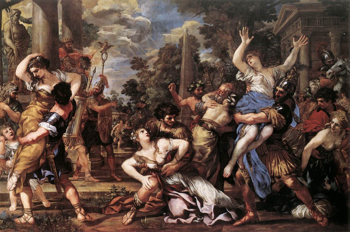 L’Enlèvement des Sabines - Pietro da Cortona - Alpha Reproduction