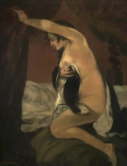 Étude pour Vénus dans Vénus et Psyché - Gustave Courbet - Alpha Reproduction