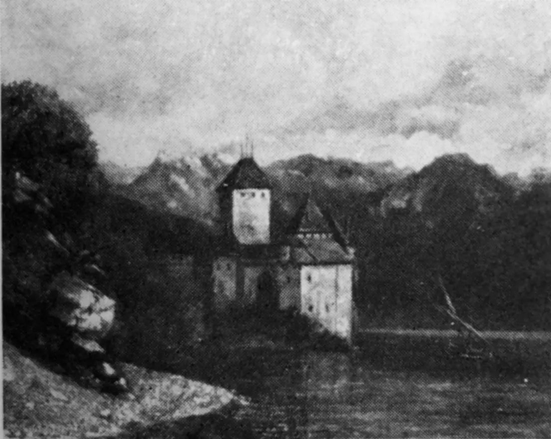 Le Château de Chillon - Gustave Courbet - Alpha Reproduction