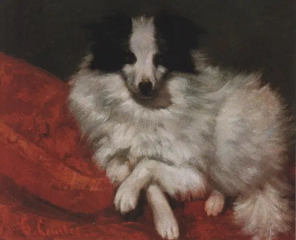Étude de chien - Gustave Courbet - Alpha Reproduction