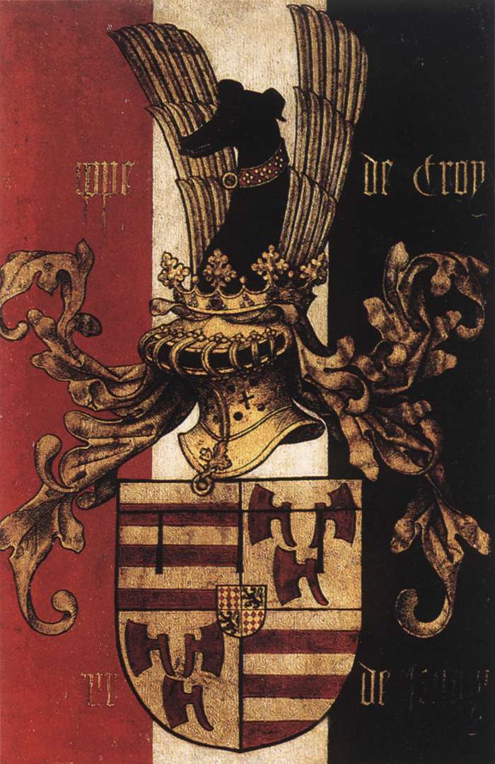 Bouclier de la famille Croy - Rogier van der Weyden