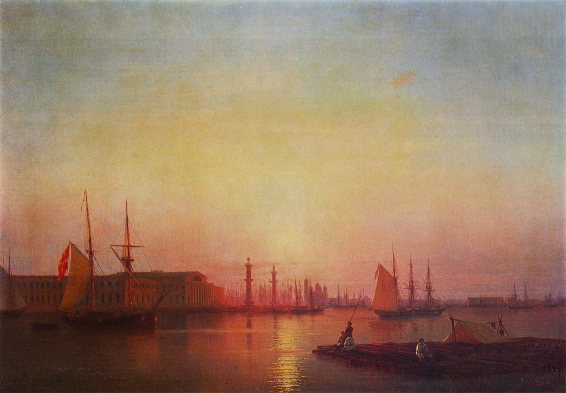 Échange de Pétersbourg - Ivan Aïvazovski