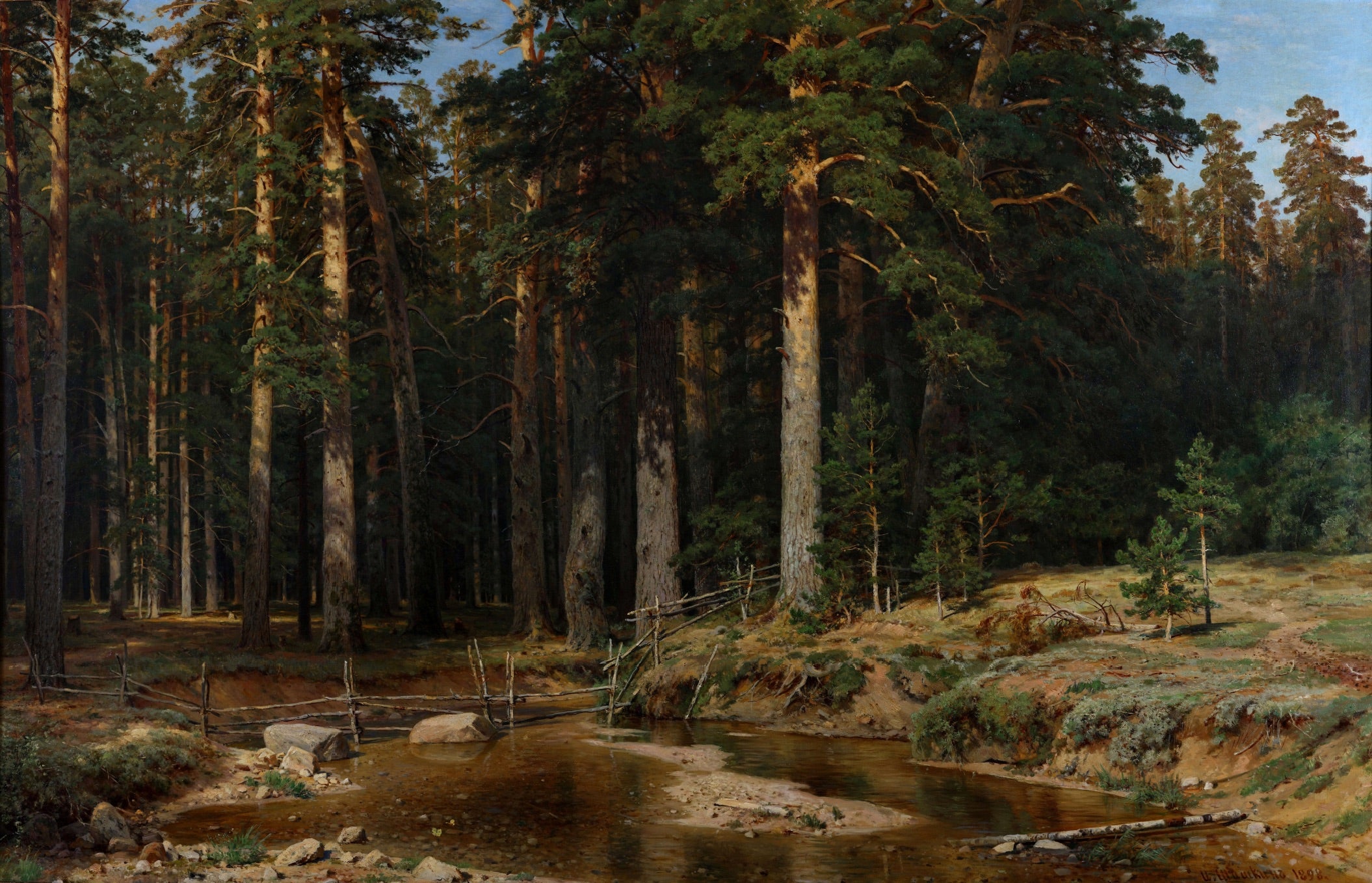 Bosquet de mâts - Ivan Chichkine