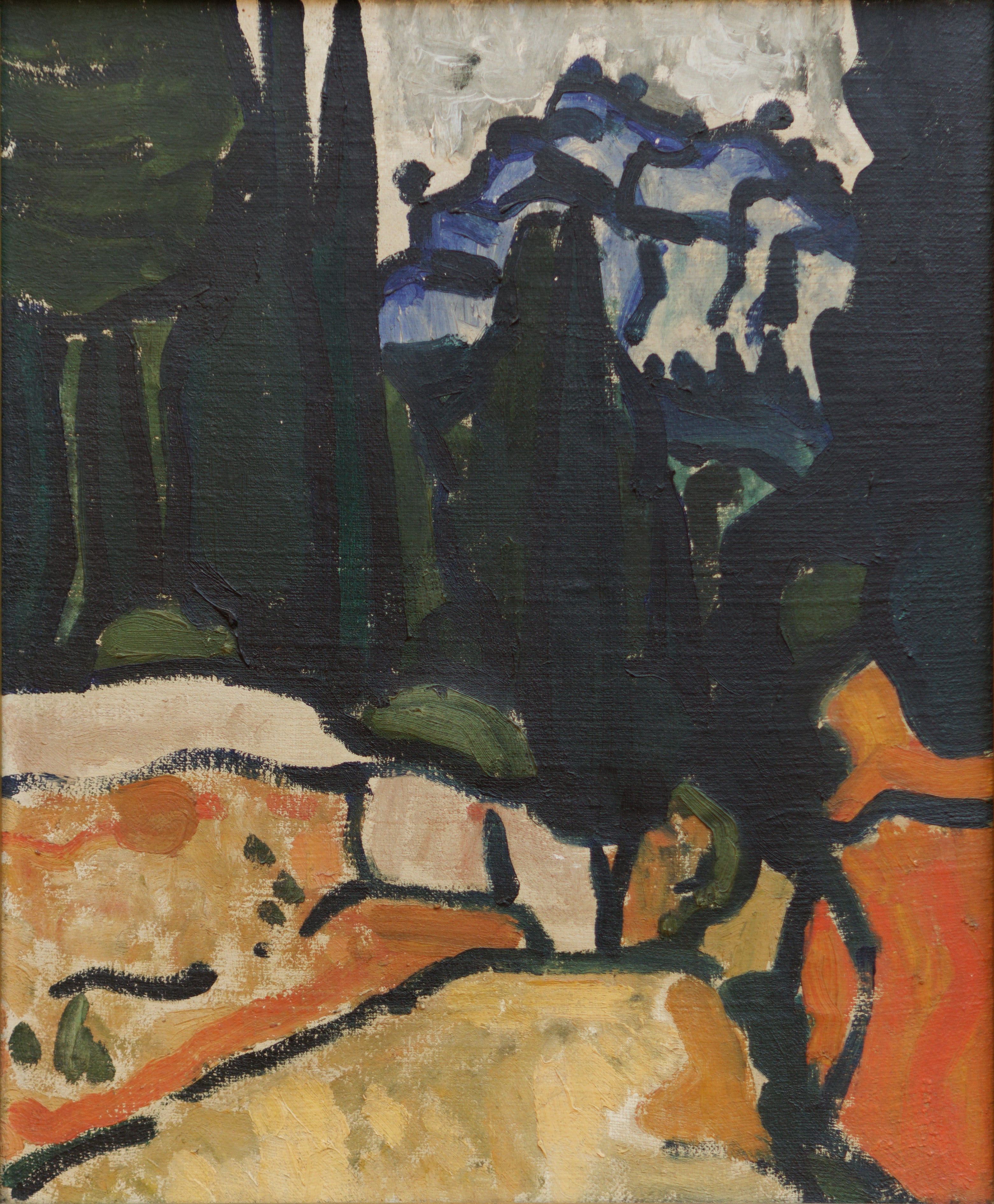 Cyprès à Cassis - André Derain