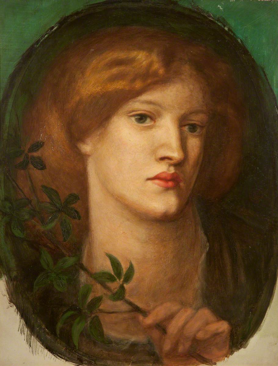 Louisa Ruth Herbert (1831–1921) - Dante Gabriel Rossetti - Alpha Reproduction