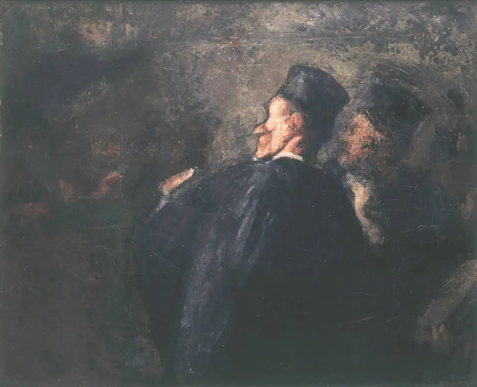 La Plaidoirie - Honoré Daumier - Alpha Reproduction