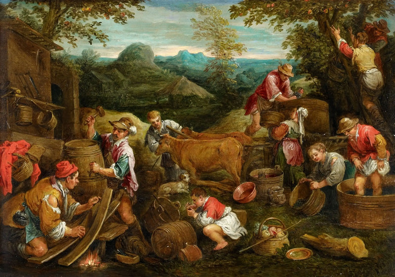 秋の寓意 - デイヴィッド・テニエール・ル・ジュヌ

Source:
Allégorie de l'automne - David Teniers le Jeune
