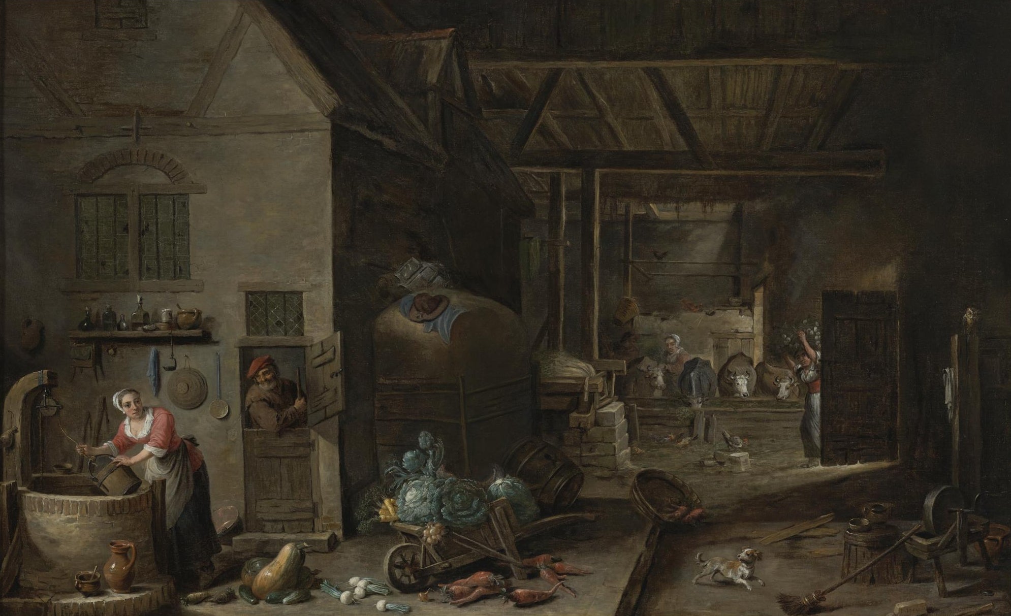 La Ménagere Flamande - David Teniers le Jeune