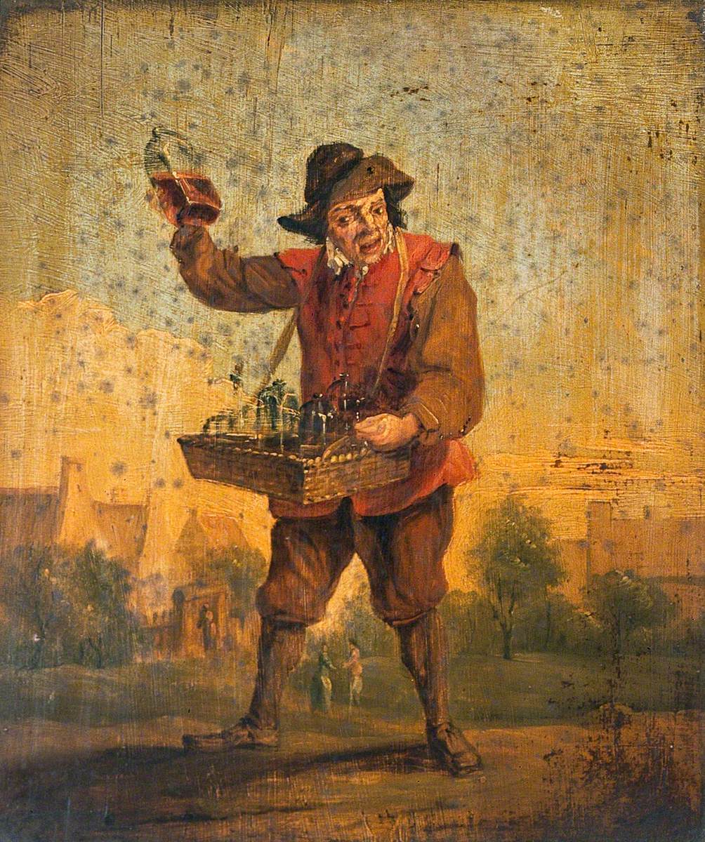Un vendeur de médicaments - David Teniers le Jeune