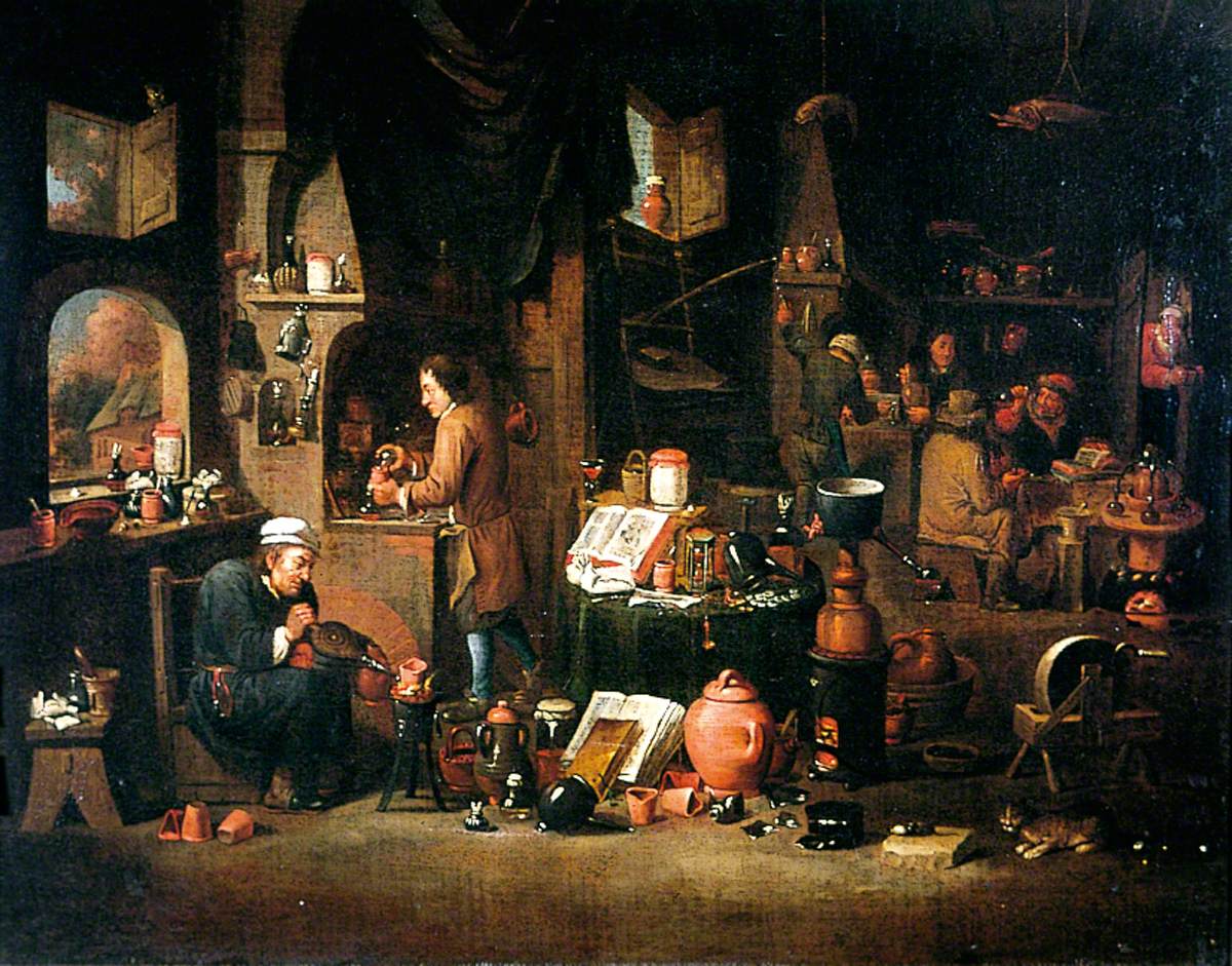 La boutique du docteur - David Teniers le Jeune