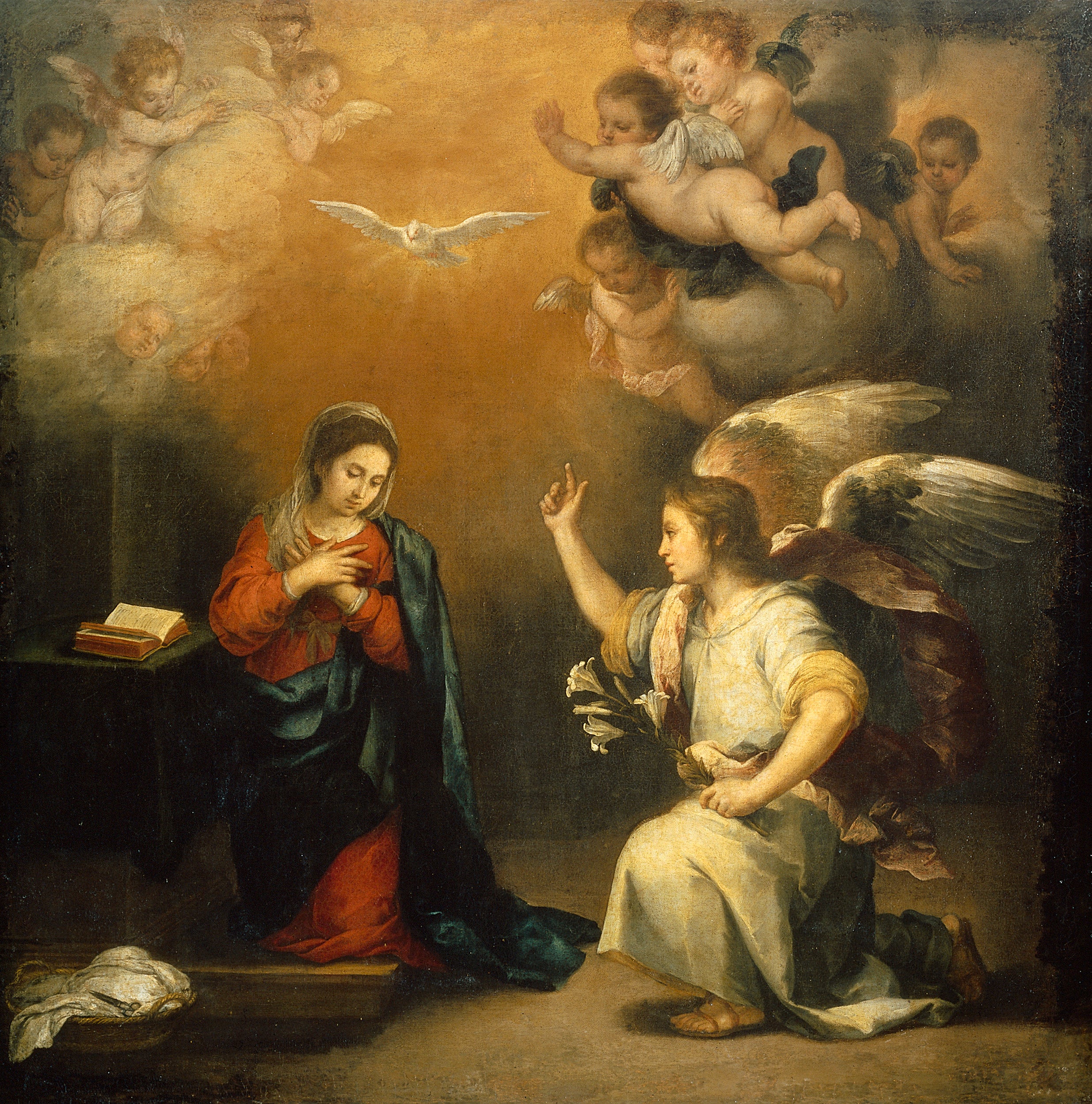 L'Annonciation - Bartolomé Esteban Murillo