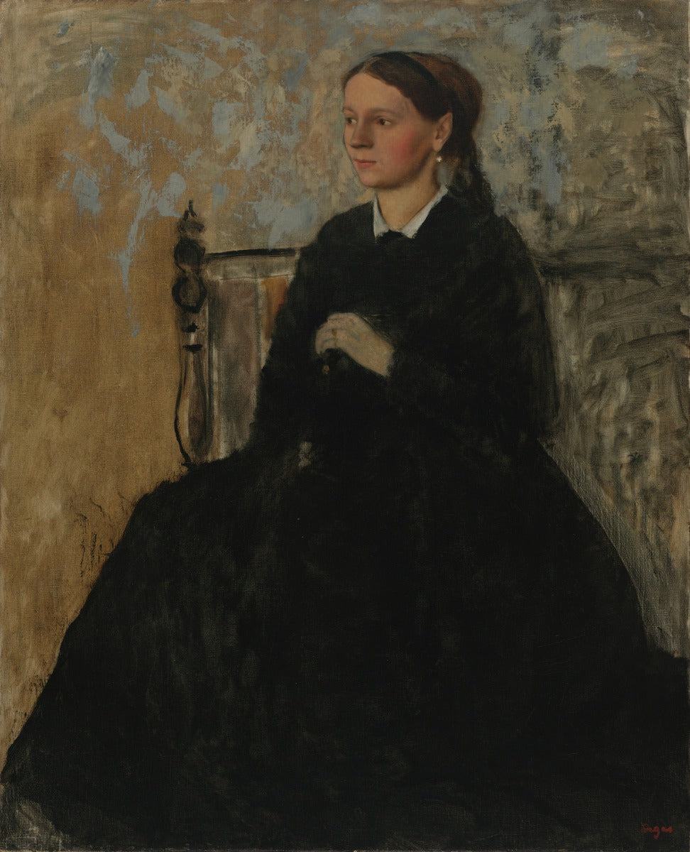 Reproduction du tableau « Julie Burtey - Edgar Degas » par Alpha Reproduction en peinture à l’huile