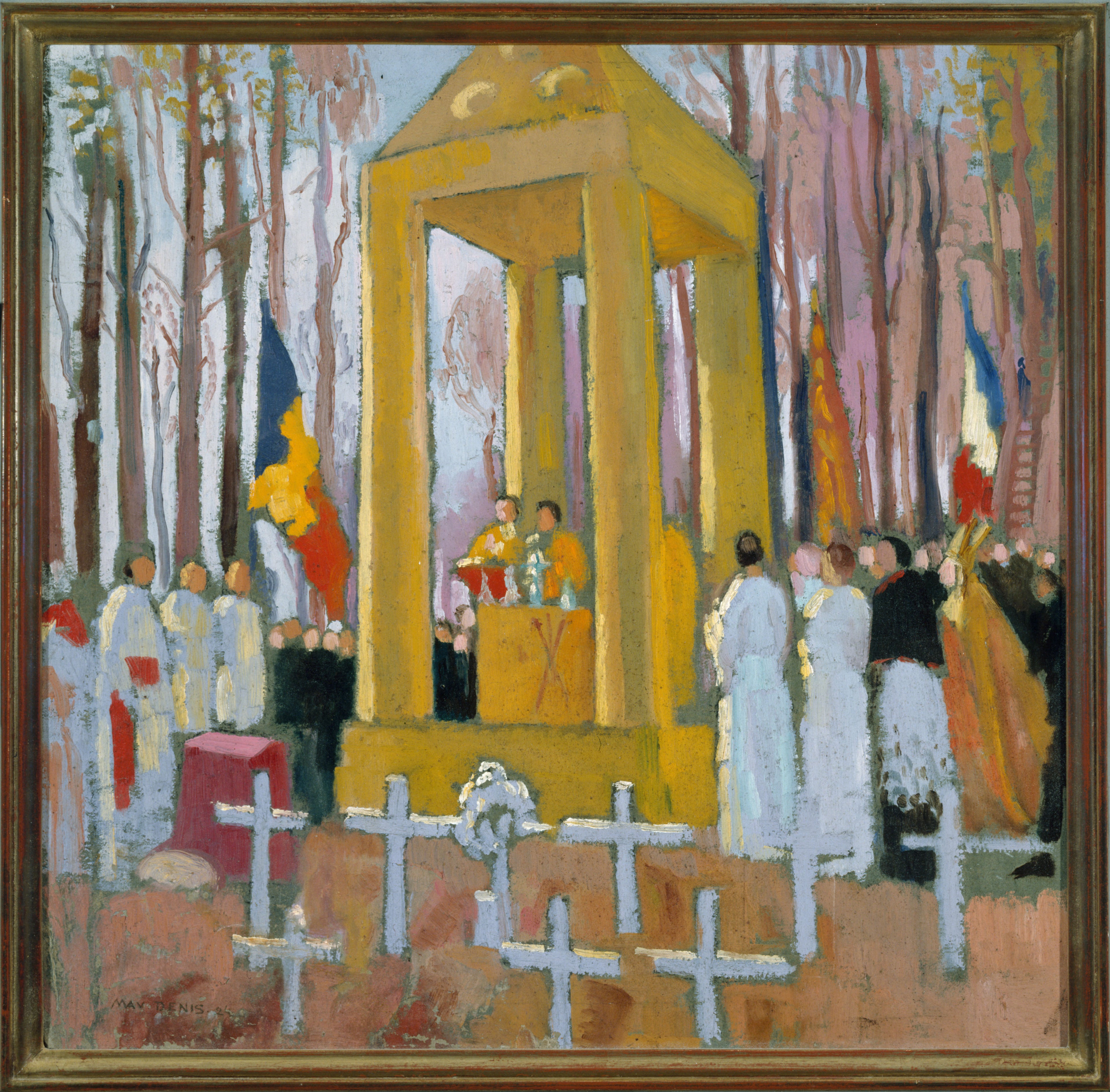 Messe devant la tombe d’Ernest Psichari - Maurice Denis - Alpha Reproduction