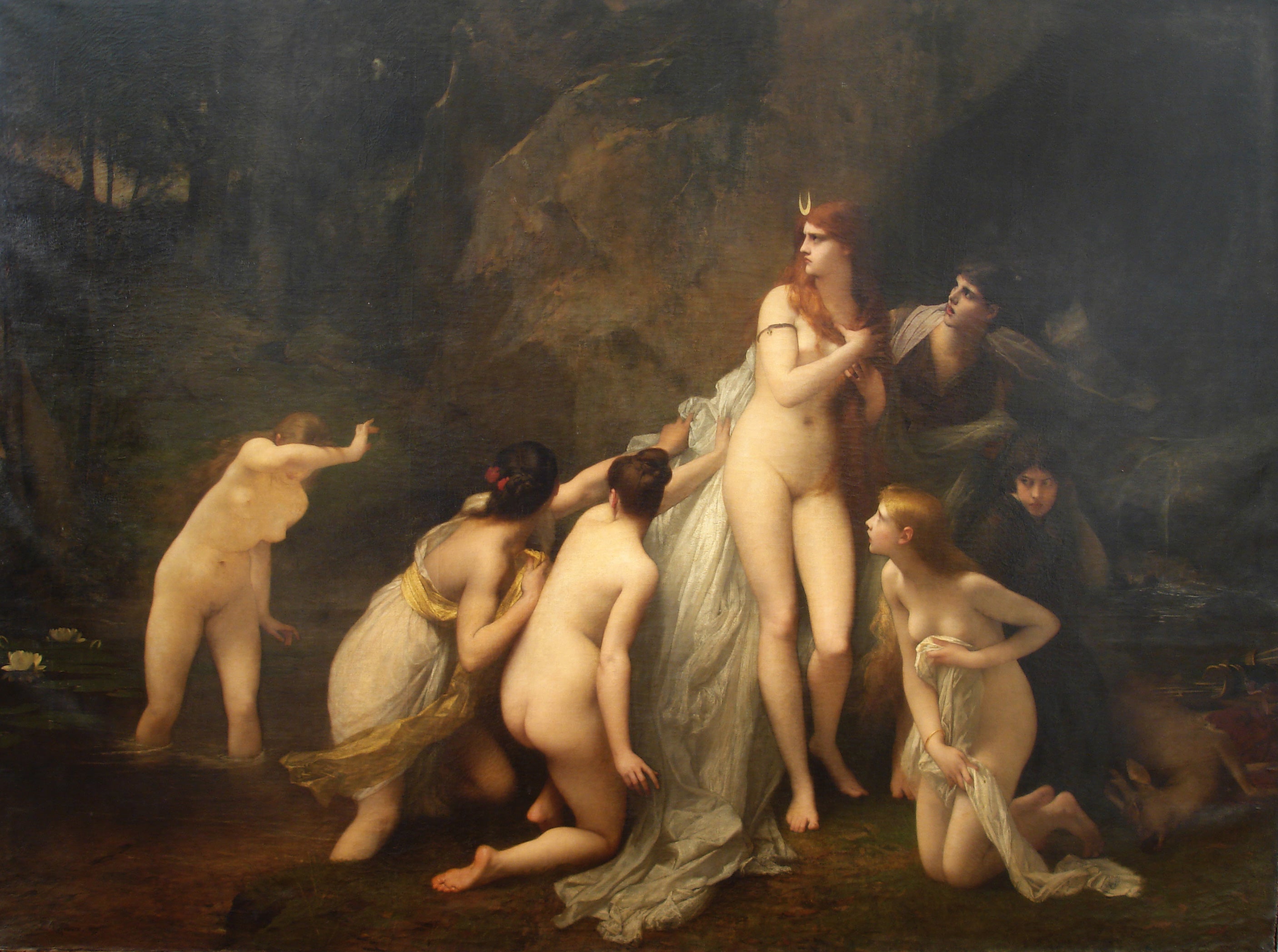 Diane surprise - Jules Lefebvre