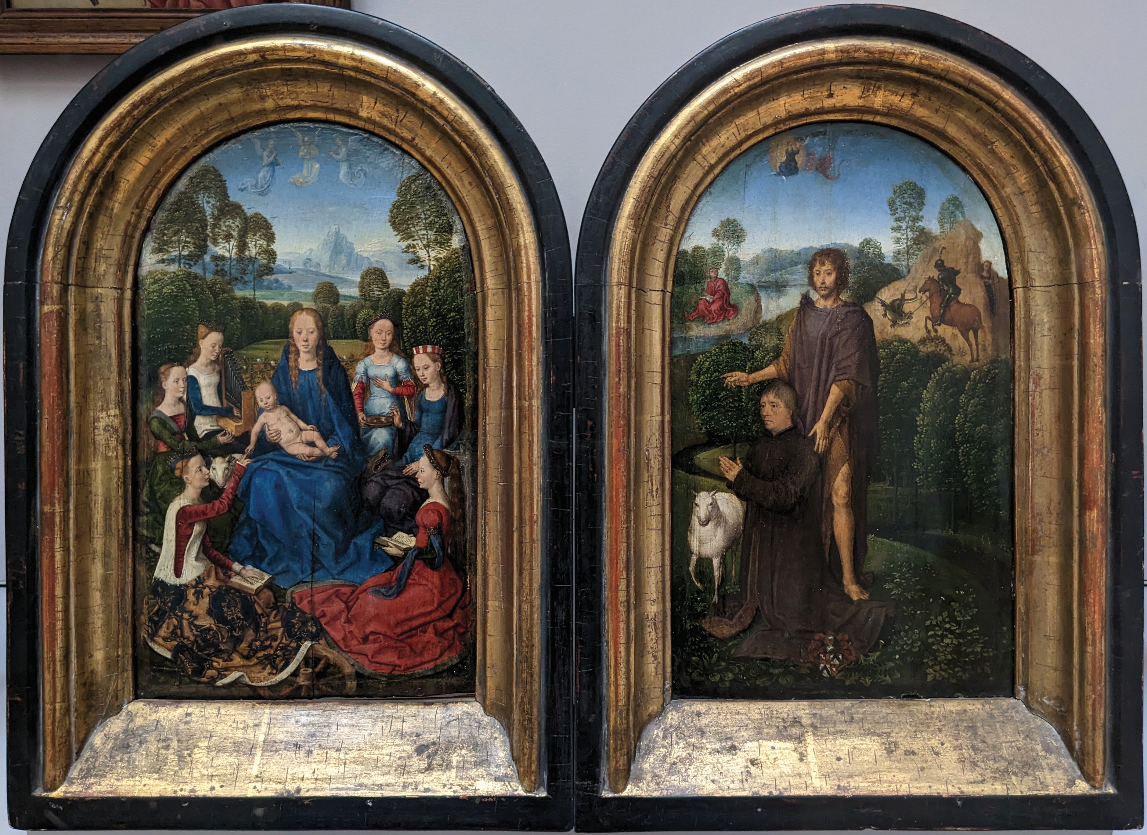 diptyque de Jean du Cellier - Hans Memling