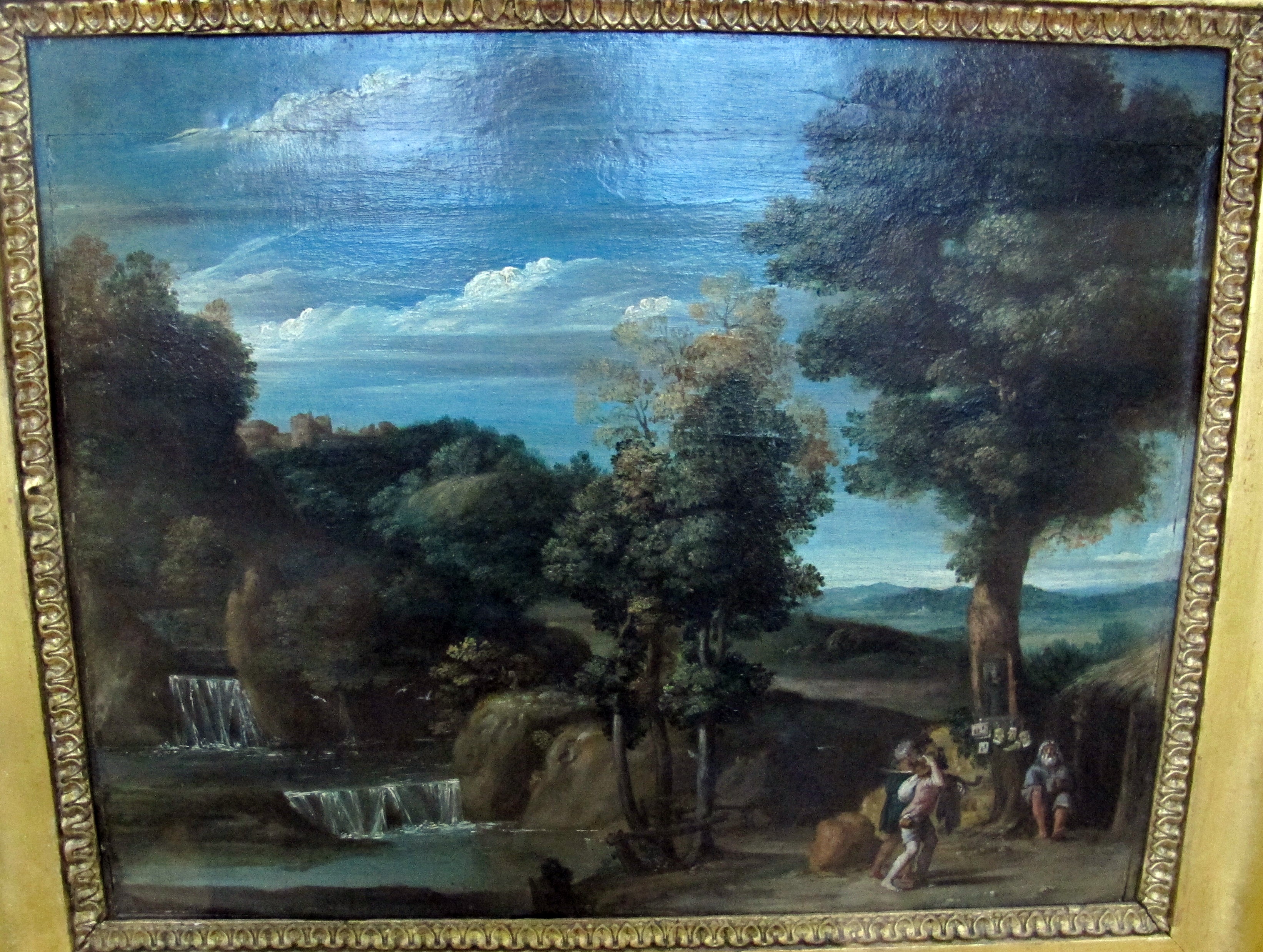 Paysage avec un ermite - Domenichino - Alpha Reproduction