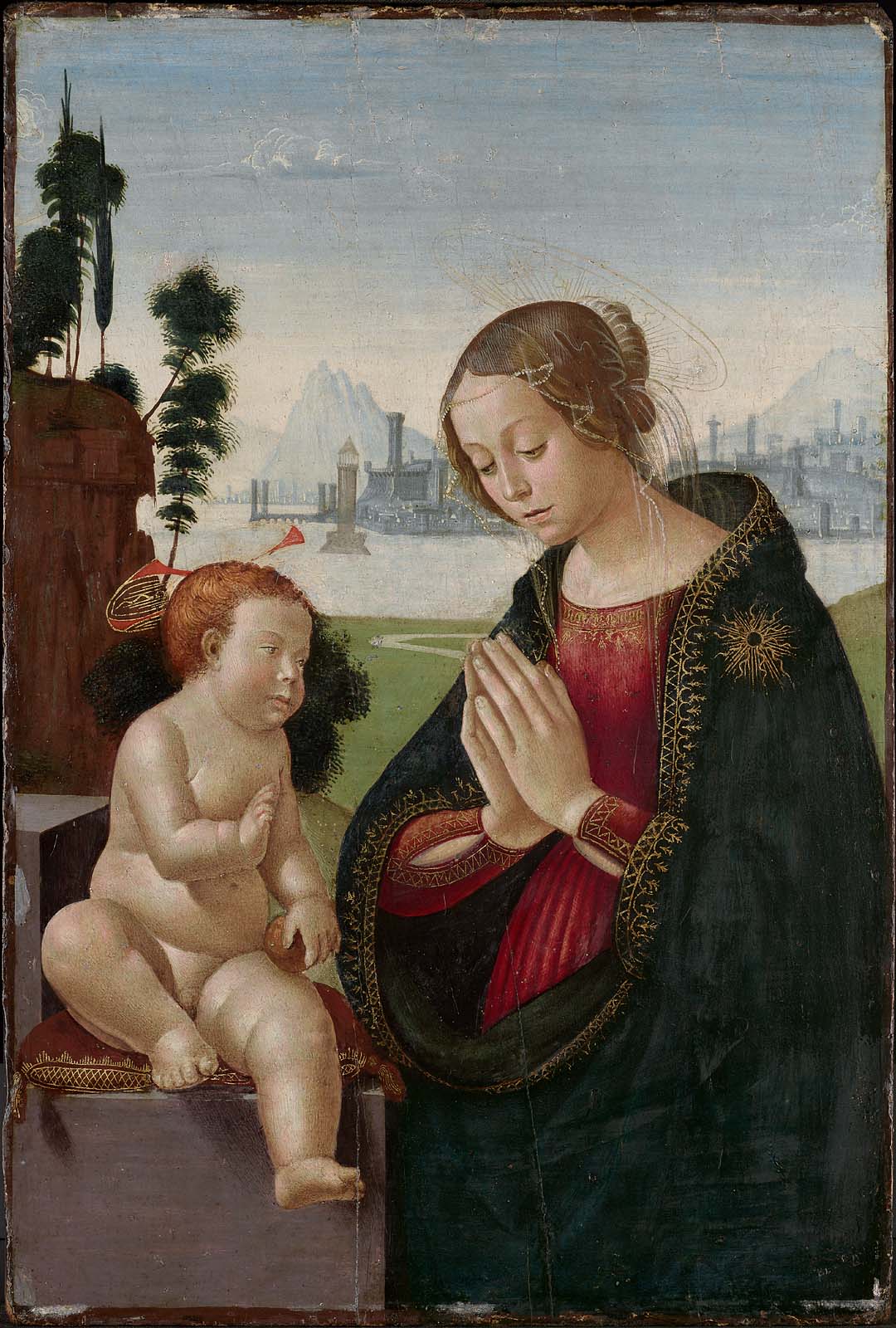 Vierge à l'Enfant - Domenico Ghirlandaio