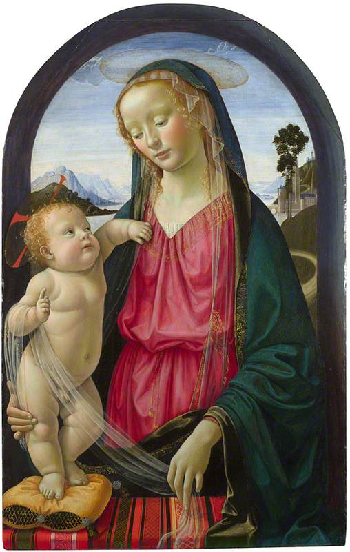 Vierge à l'Enfant - Domenico Ghirlandaio