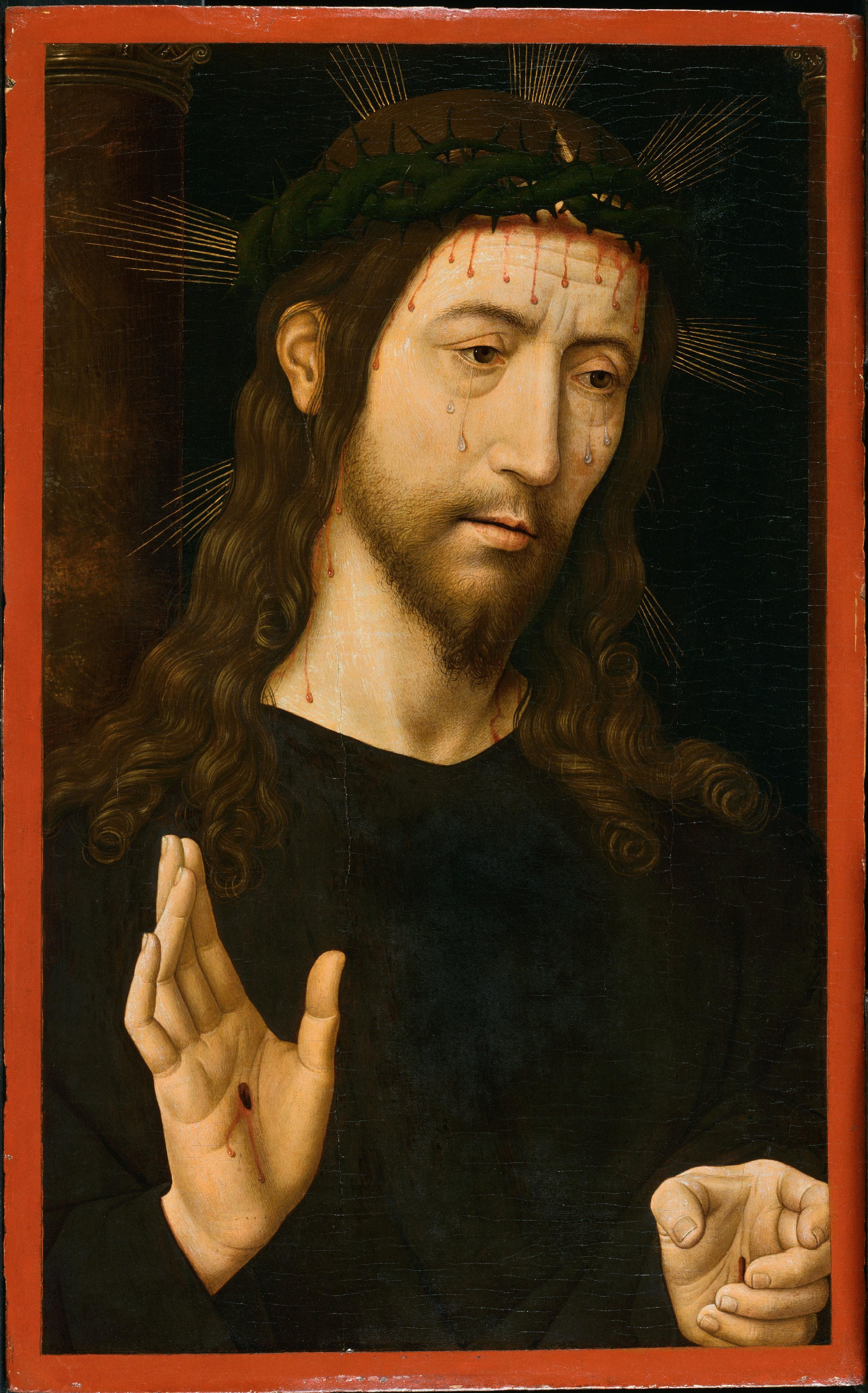 L'Homme de Douleurs (Le Christ couronné d'épines) - Domenico Ghirlandaio