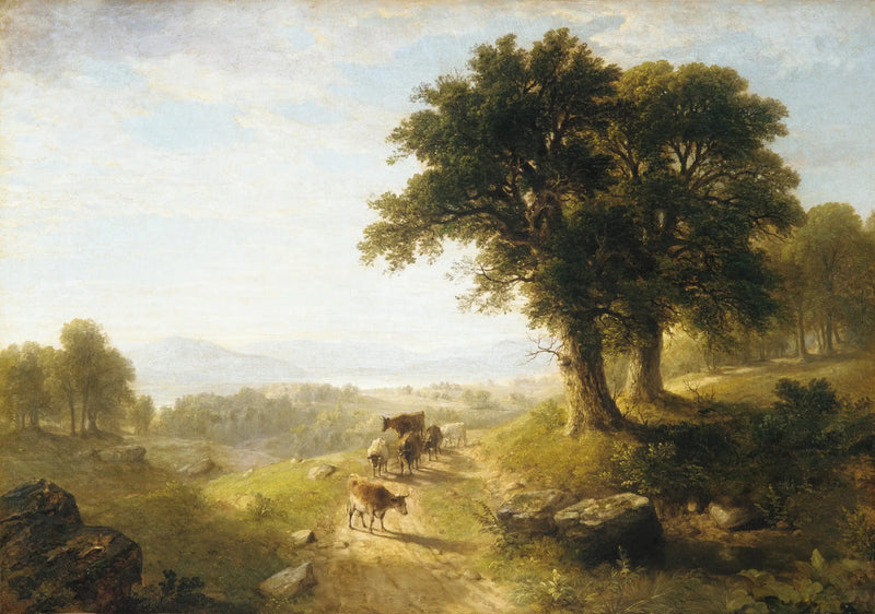 川の風景 - アッシャー・ブラウン・デュランド

Source:
Scène de rivière - Asher Brown Durand