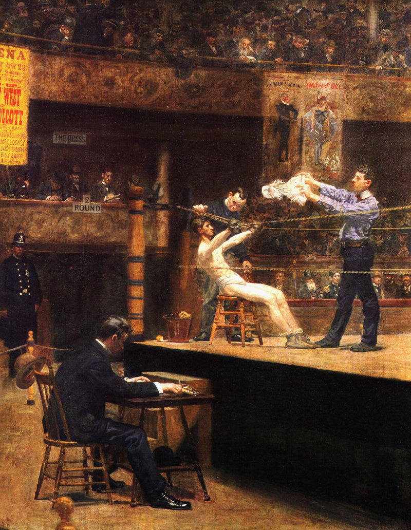 Entre les rounds - Thomas Eakins