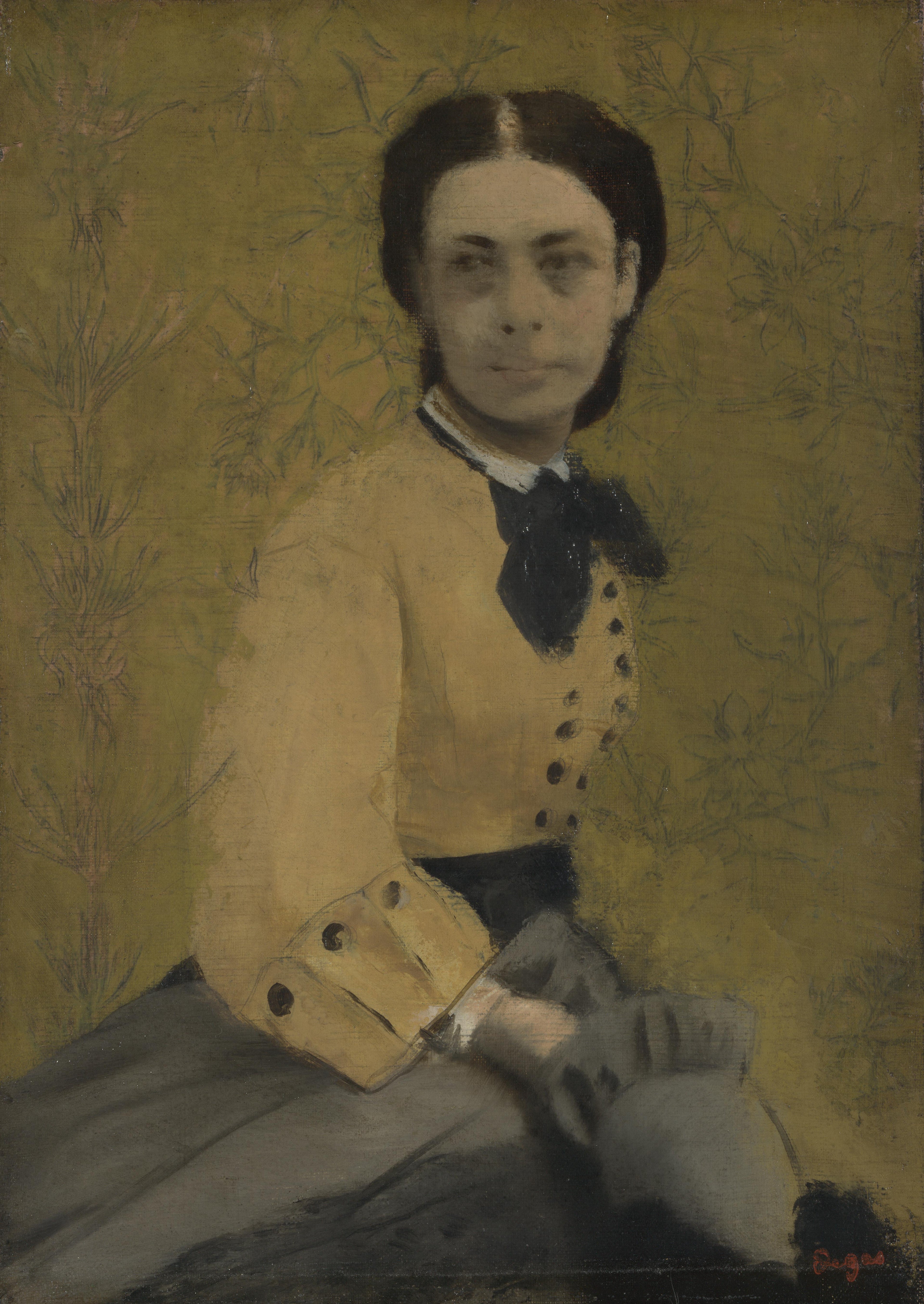 Reproduction du tableau « Princesse Pauline de Metternich - Edgar Degas » par Alpha Reproduction en peinture à l’huile