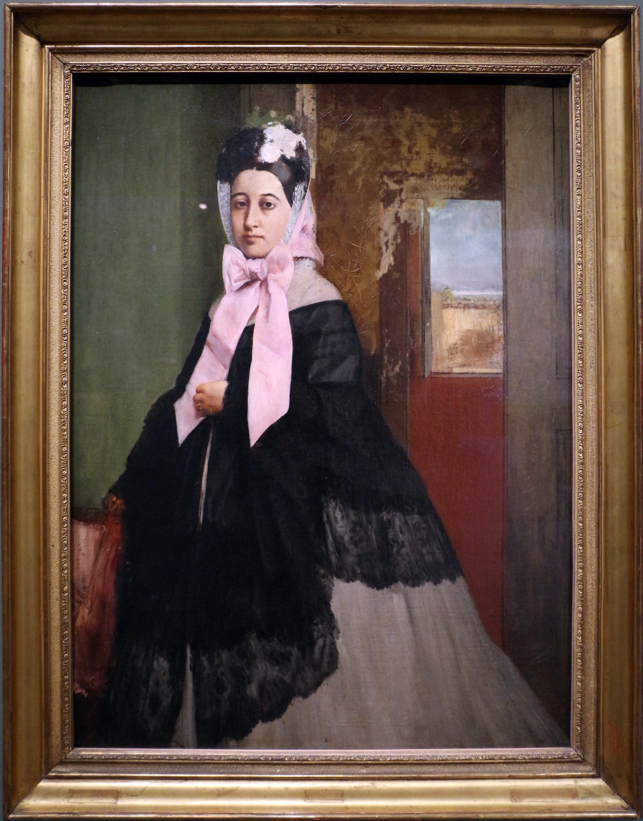 Reproduction du tableau « Thérèse de Gas - Edgar Degas » par Alpha Reproduction en peinture à l’huile