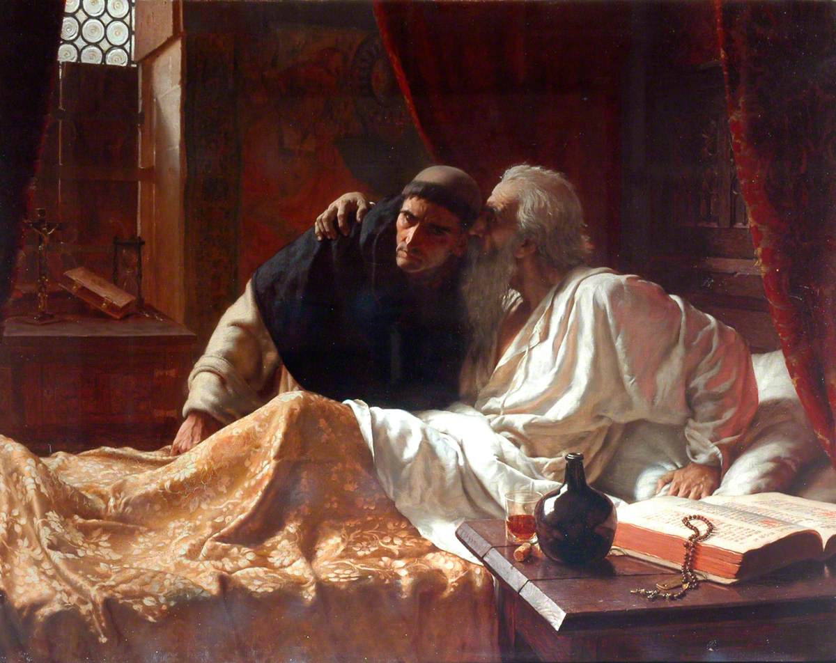 Le secret - Edmund Blair Leighton