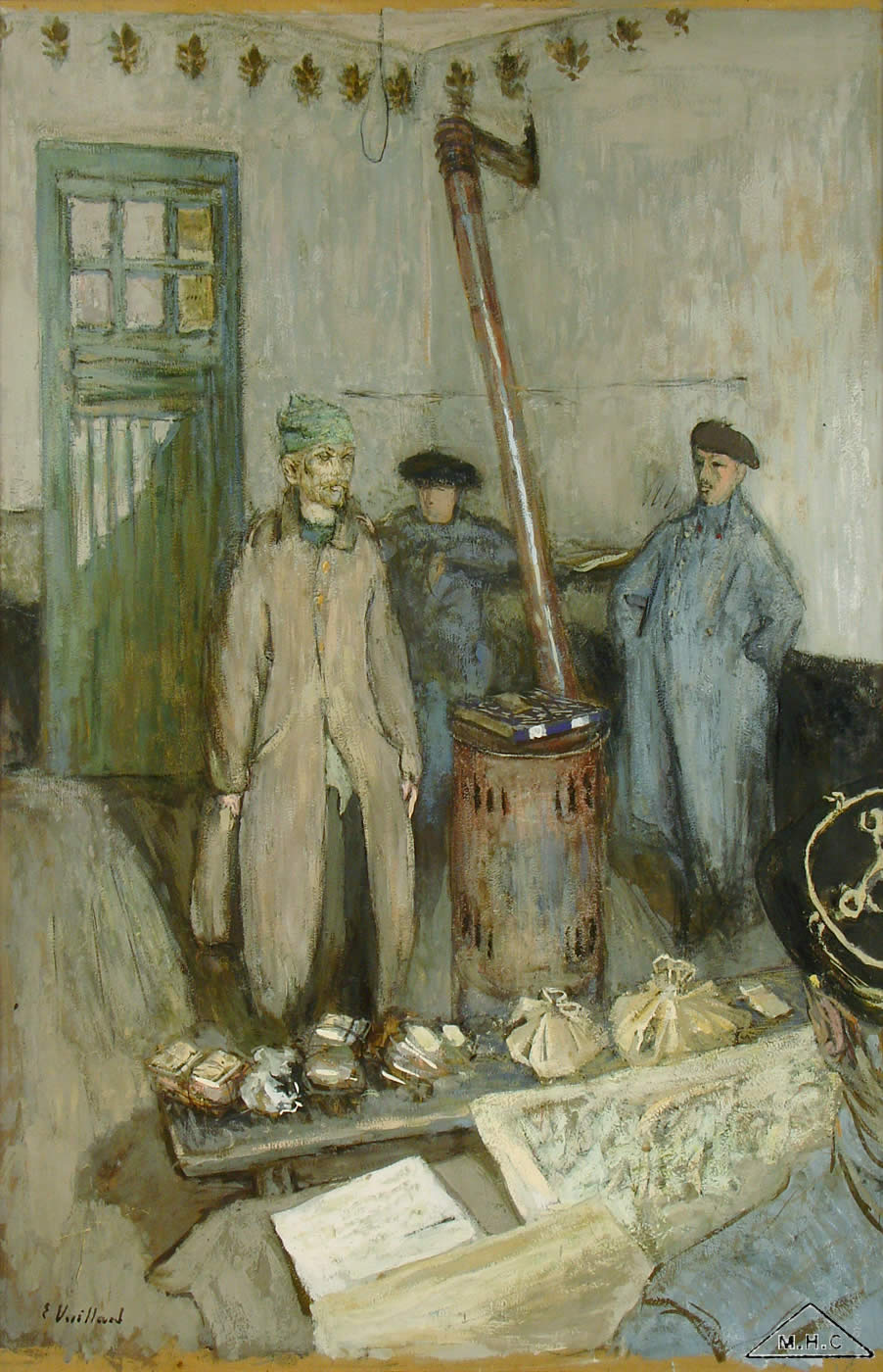 L'interrogatoire du prisonnier - Édouard Vuillard