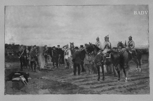 Les otages souvenir de la campagne 1870-71 - Édouard Detaille - Alpha Reproduction