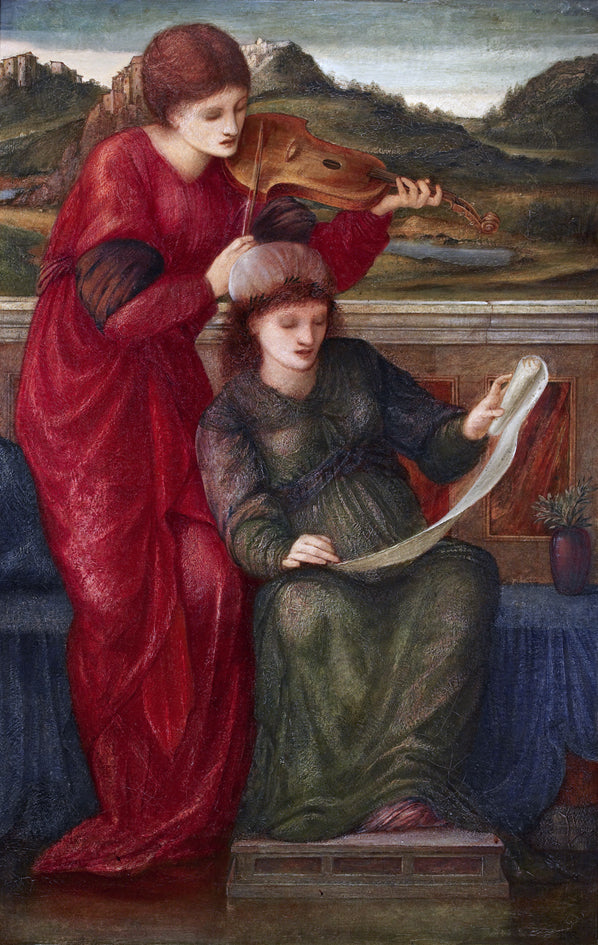 Musique - Edward Burne-Jones - Alpha Reproduction