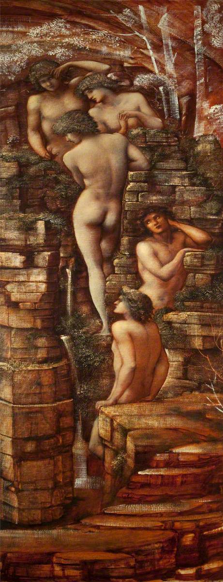 Les fées des collines - Edward Burne-Jones - Alpha Reproduction