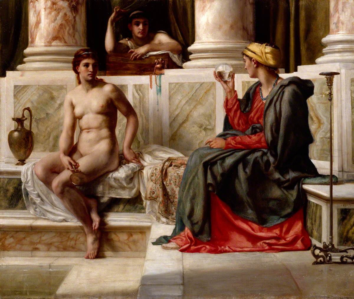 La diseuse de bonne aventure - Edward Poynter