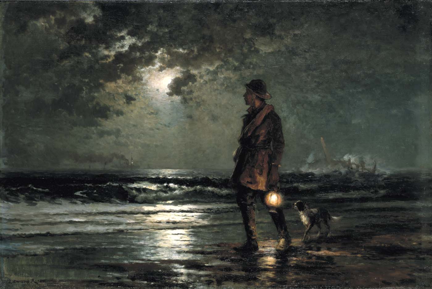 patrouille de sauvetage - Edward Moran