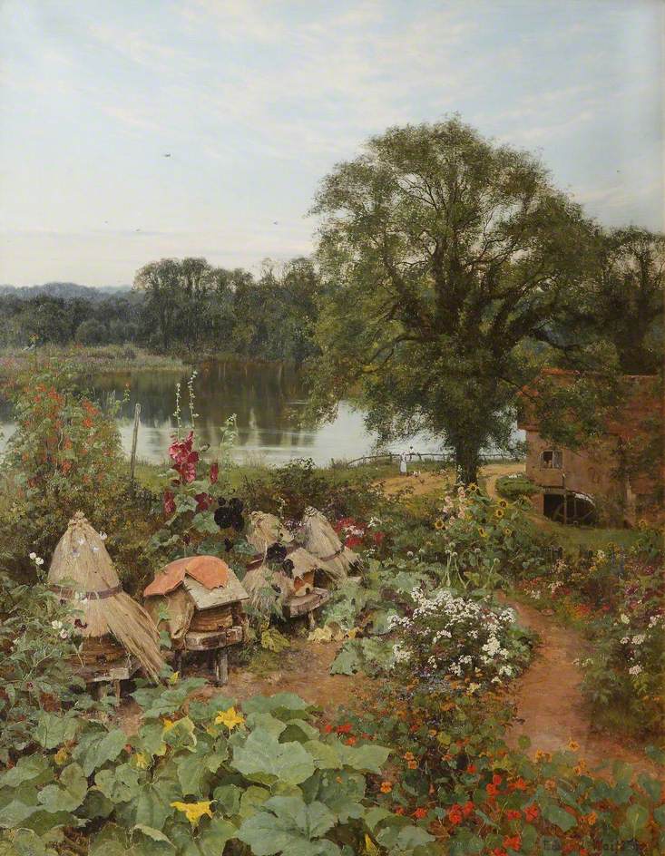 Le jardin du meunier - Edward Wilkins Waite