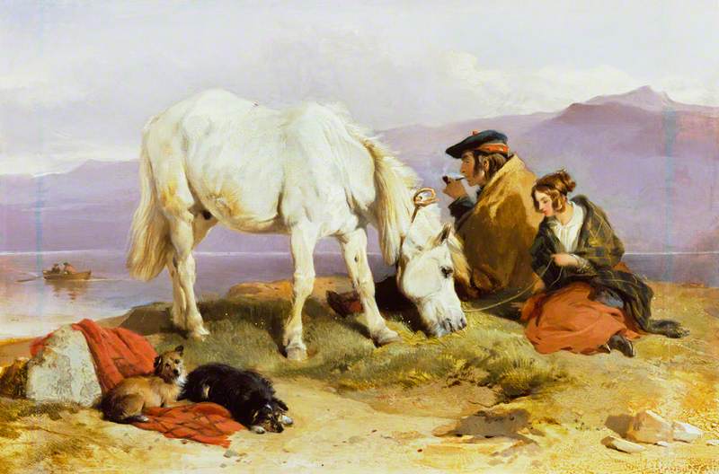Une scène des Highlands - Edwin Henry Landseer