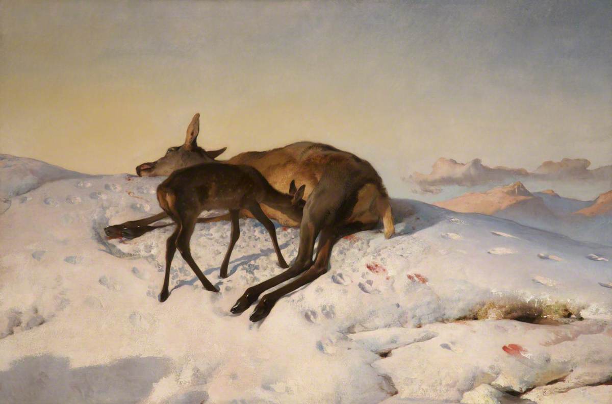 Un coup au hasard - Edwin Henry Landseer