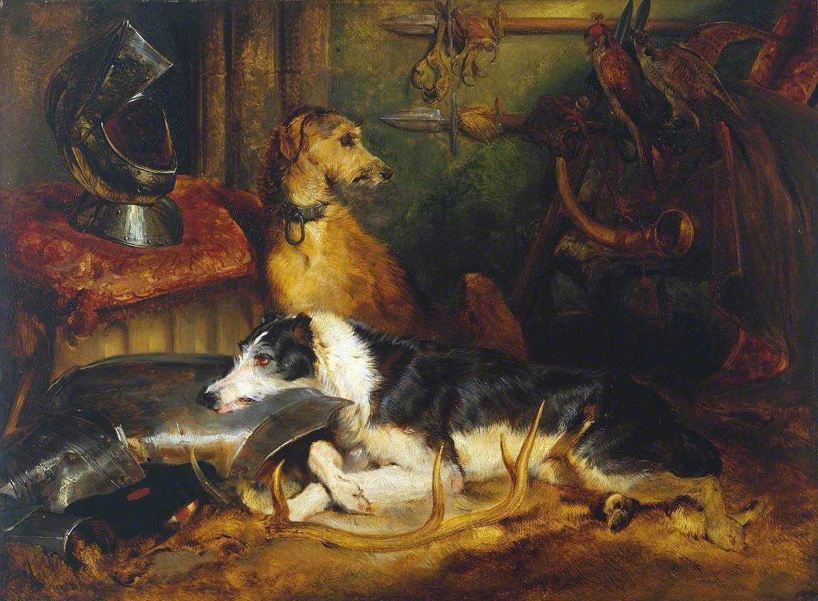 Une scène à Abbotsford - Edwin Henry Landseer
