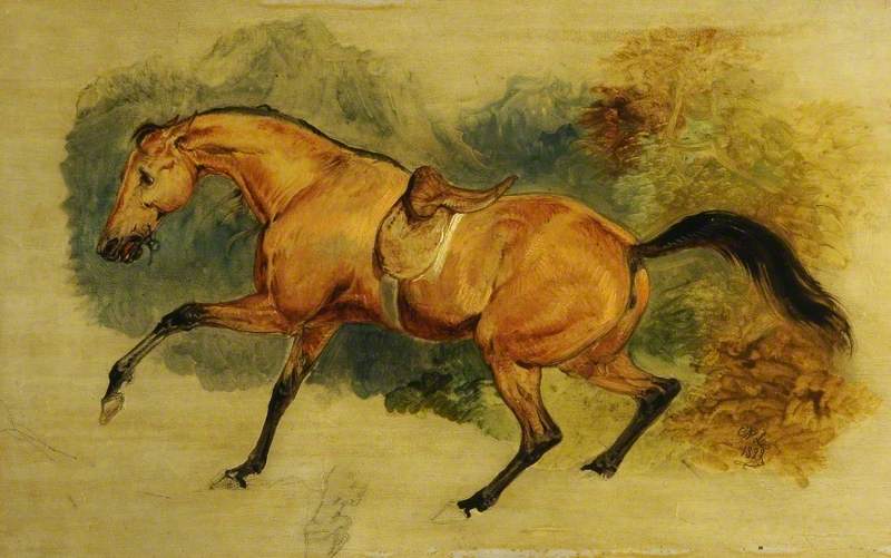 Le destrier du comte d'Orsay - Edwin Henry Landseer