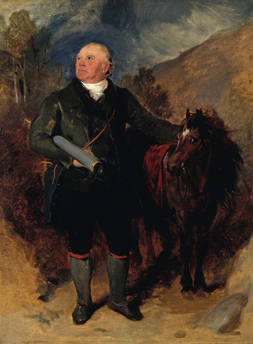 John Crerar et son poney - Edwin Henry Landseer