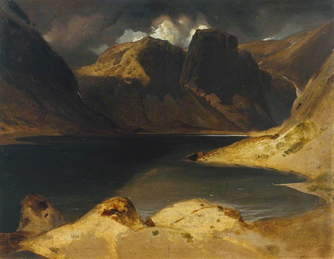 Loch Avon et les montagnes Cairngorm - Edwin Henry Landseer
