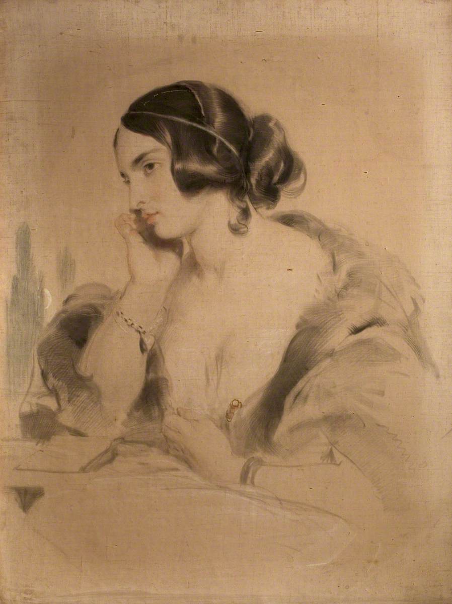L'honorable Mme Norton - Edwin Henry Landseer