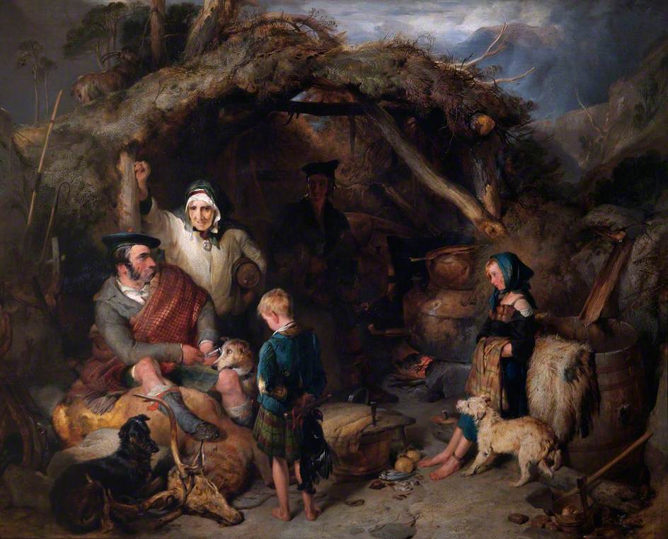 L'alambic illicite à whisky des Highlands - Edwin Henry Landseer