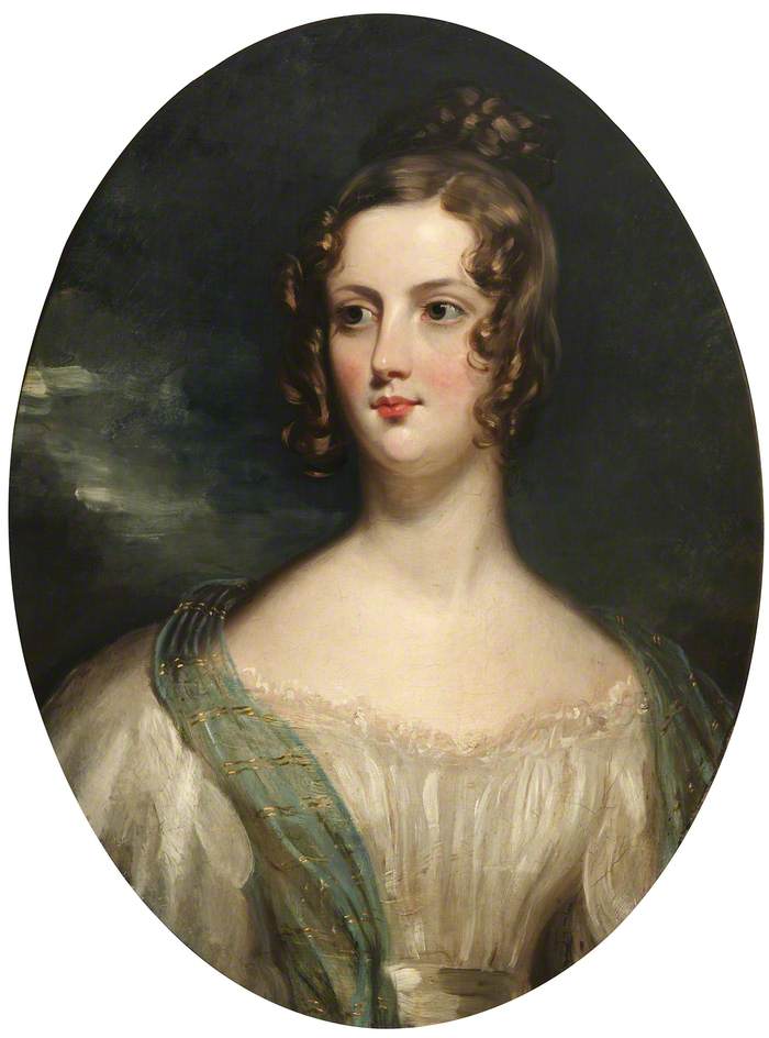 Portrait d'une dame - Edwin Henry Landseer