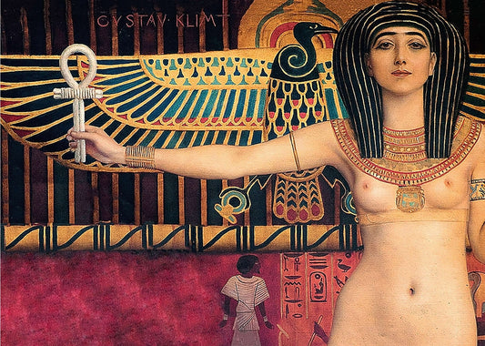 🏺 古代エジプト – イシス – グスタフ・クリムト（1890年頃-1891年）