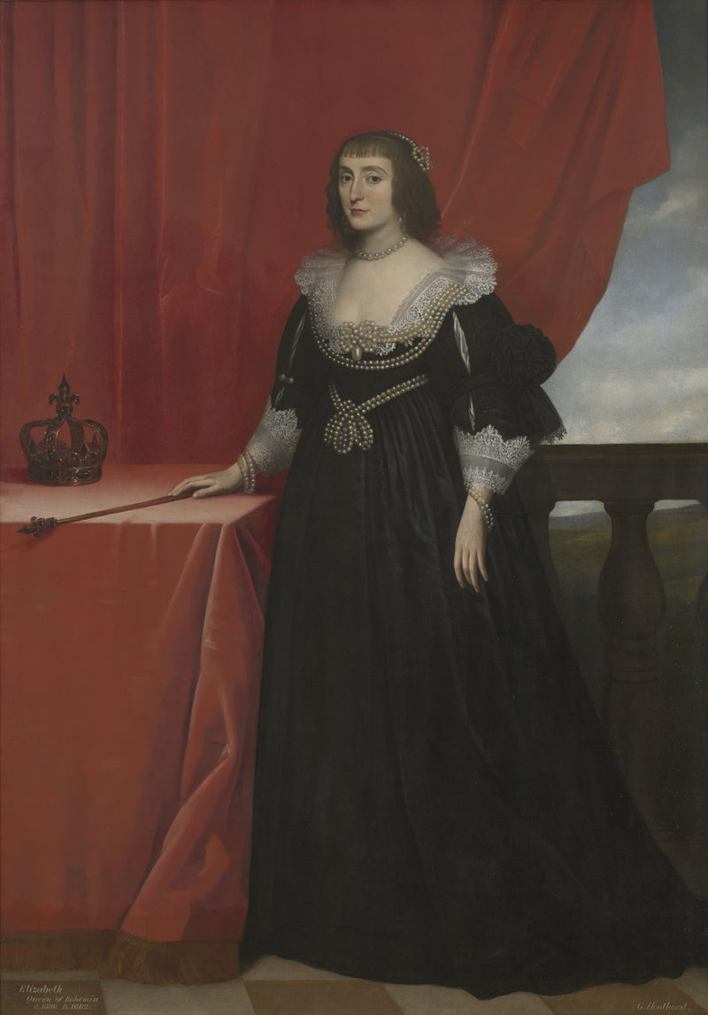 エリザベス、ボヘミアの女王（1596–1662）、通称「冬の女王」 - ヘリット・ファン・ホントホルスト