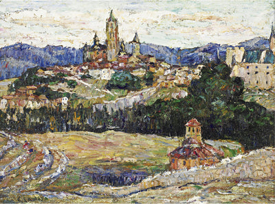 Vue de Ségovie - Ernest Lawson