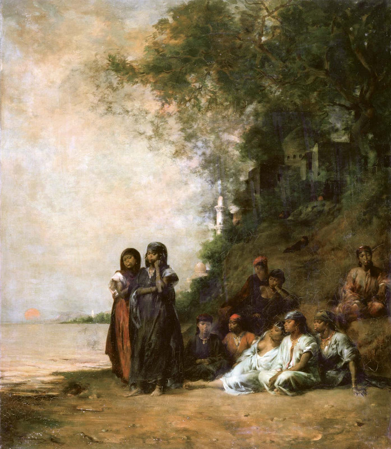 Souvenir d'Ezneh, Haute-Égypte - Eugène Fromentin